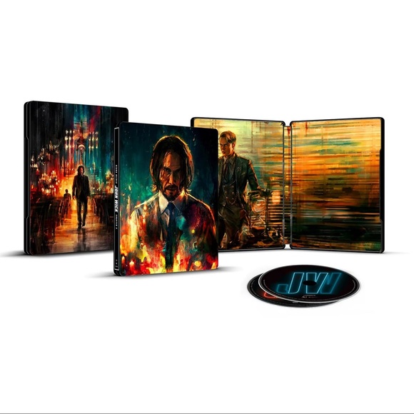 John Wick Chapter 4 Blu-Ray SteelBook